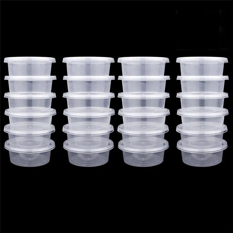 25 Pc High-quality Slime Storage Containers Foam Ball Storage Cups Containers With Lids Small Sundries Storage box  #3d11 (3)