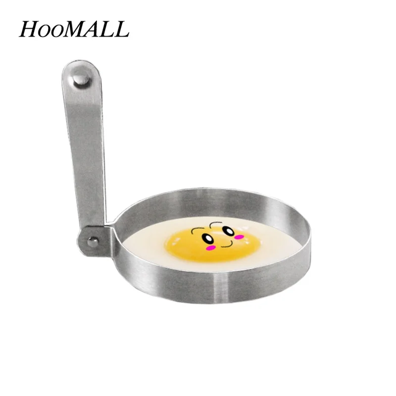 

1Pc Cooking Accessories Stainless Steel Round Shape Fried Egg Mold Pancake Rings Mold Kitchen Tool