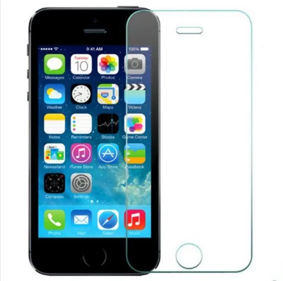 2.5D 9H прозрачный Vidrio templado para 6 7 5 s se 8 plus XS max XR de iphone x protector pantalla vidrio p|Защитные стёкла