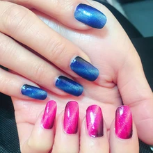 

Lady Fashion, Nail Stickers, Adhesive, Nails Wraps, Durable, Waterproof 1-2 Weeks, Cat Eyes, Nails Arts Designs