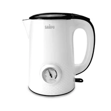 Электрический чайник Sampo, 220 л, водяной чайник, электрический чайник, в, Hervidor Agua, электрический мини, с автоматической защитой, белый цвет