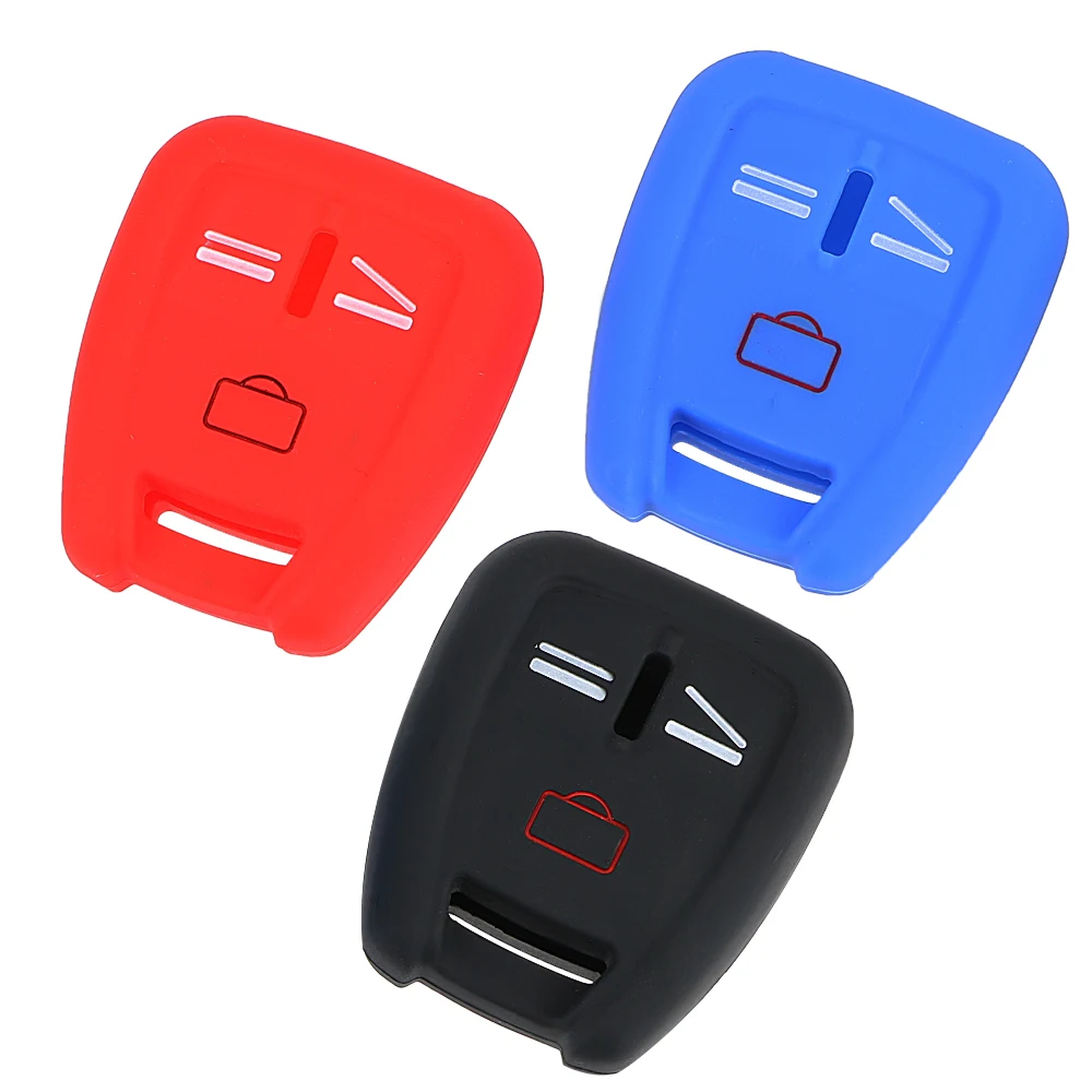 

3 Buttons Key Case For Car For Vauxhall Opel Astra Zafira Vectra Tigra Omega Signum Frontera Car Styling Silicone Auto Key Cover