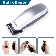 KM-666 Kemei дизайн электрическая машинка для стрижки волос мини триммер для стрижки волос Машинка для стрижки бороды Парикмахерская Бритва для мужчин стильные инструменты