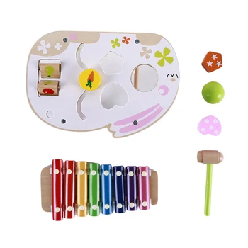 

Children's Educational Toys multi-function eight-tone Piano Knock On The Piano Toy children's Gift