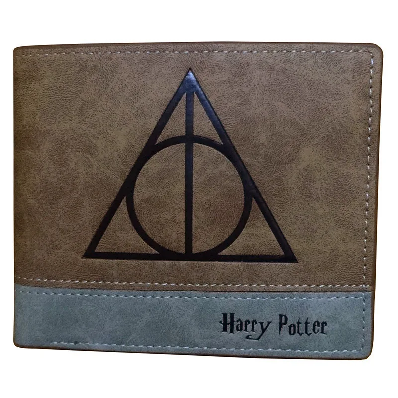 

Fashion Leather Men Wallets Movies Anime Embossing LOGO Purse Gifts Kids Short Wallet with Coin Pocket Zipper Pouch
