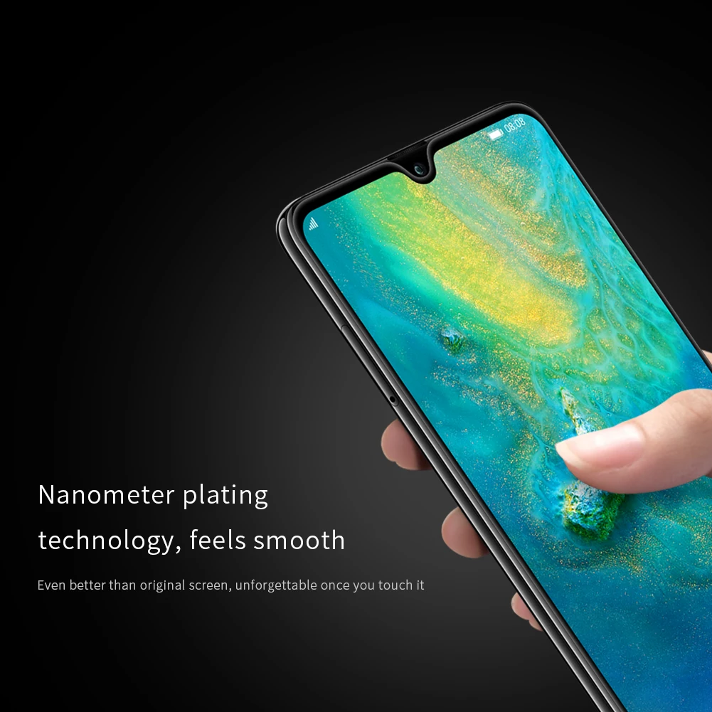 Huawei Mate 20 X антибликовое закаленное стекло экран протектор Nillkin XD CP+ MAX Защитное стекло для Huawei Mate 20