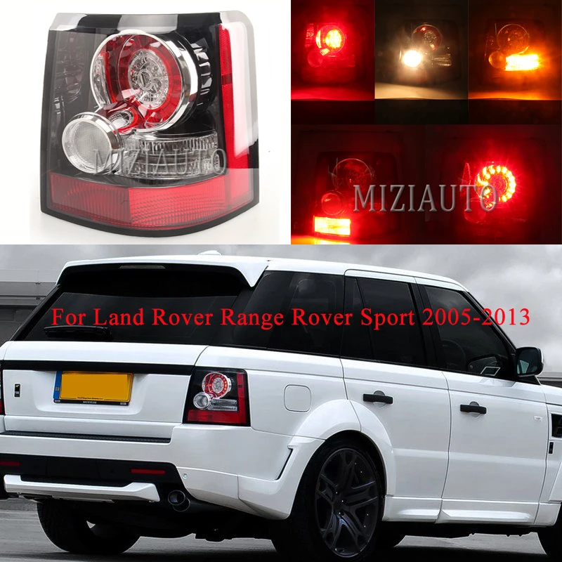 

MIZIAUTO Led Tail Light for Land Rover Range Rover Sport 2005-2013 Taillight Rear Brake Fog Drl Lamp ABS Car Styling Left Right