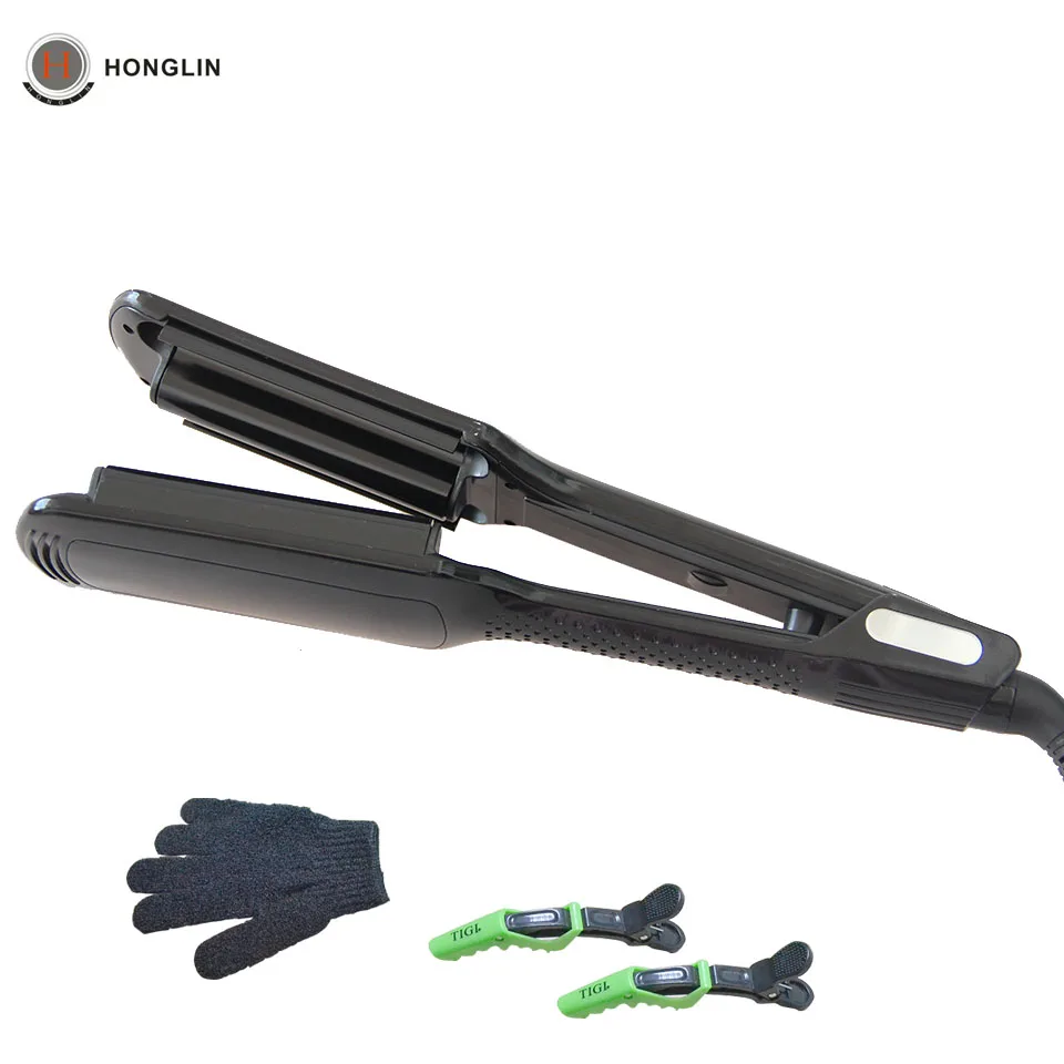 

High Quality Professional 110-220V Hair Curling Iron Ceramic Round tube Barrel Hair Curler Hair Waver Styling Tools Hair Style