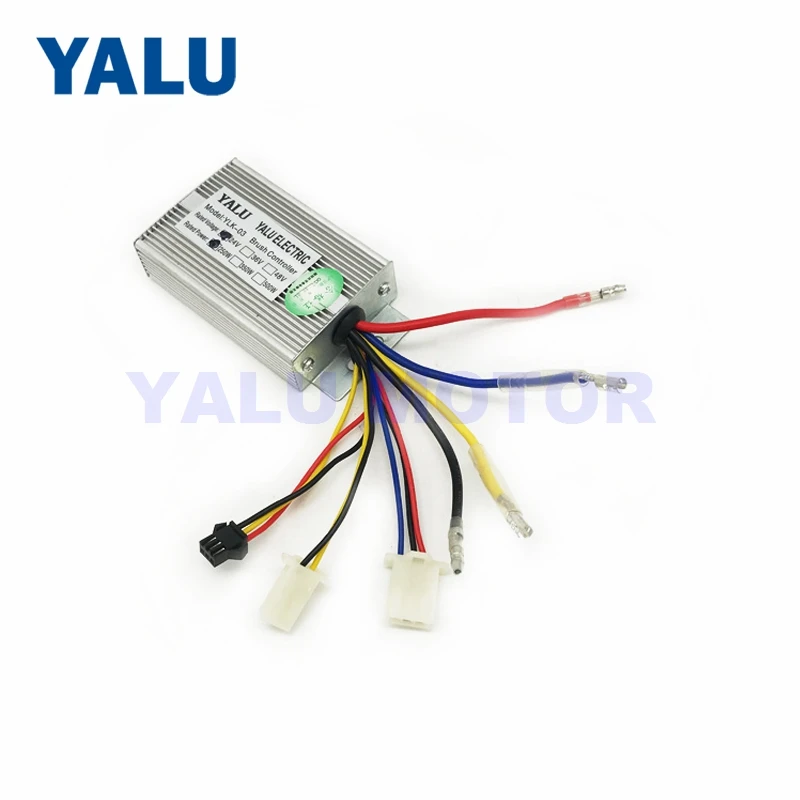 Sale Electric Brushed Motor DC Controller 24V 36V 250W Speed Controller with PAS Sensor Port For Electric Bicycle Scooter Accessories 2