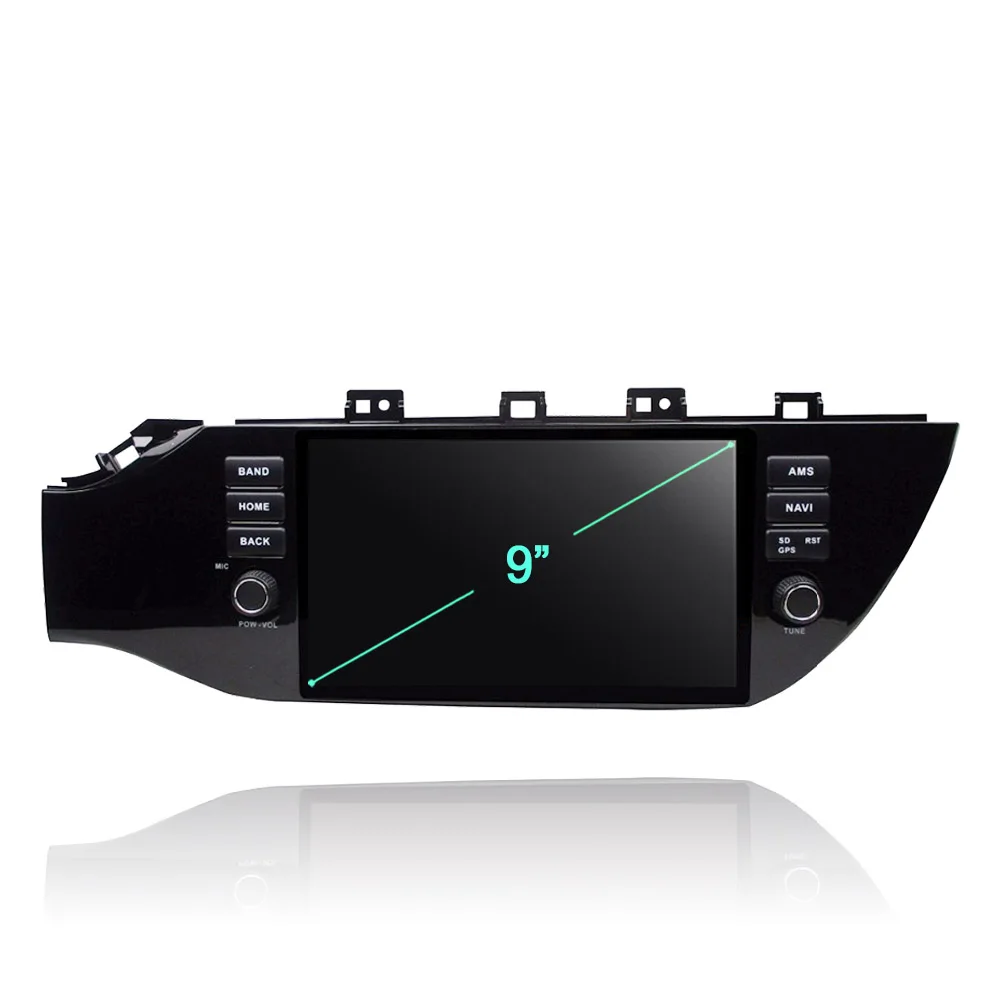 Best DSP IPS TDA7851 Android 9.0 4GB + 64G ROM 8Core Car DVD Player GPS Map RDS autoradio wifi Bluetooth 4.2 For kia K2 RIO 2017 2018 4