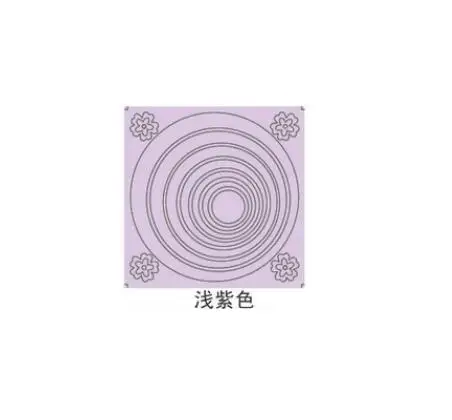 Light Purple Узор в горошек, цветы, настенные Стикеры для детской комнаты, плакат, шкаф для холодильника, круглая художественная фреска, домашний декор, самоклеющиеся ПВХ Наклейки на стены - Цвет: Light Purple