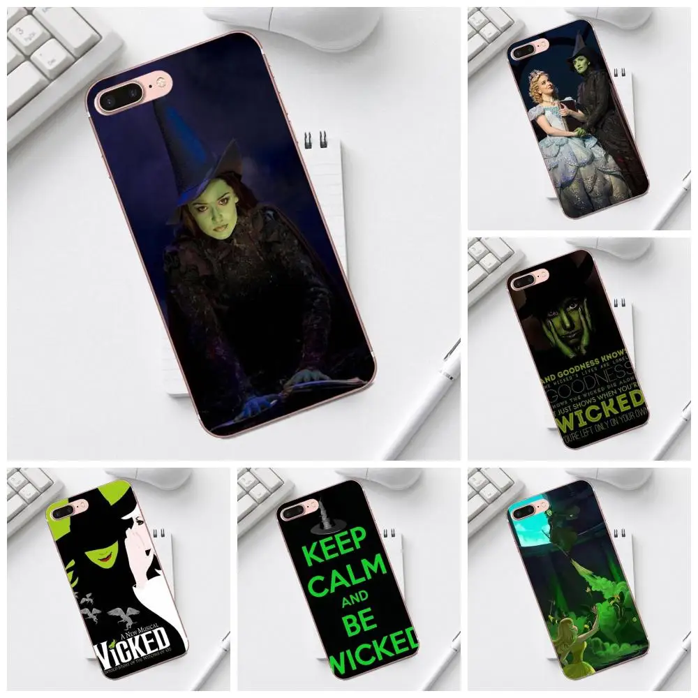 TPU Art Print For iPhone 4 4S 5 5C SE 6 6S 7 8 Plus X XS Max XR Galaxy A3 A5 J1 J3 J5 J7 2017 The Wicked Musical Broadway Drama