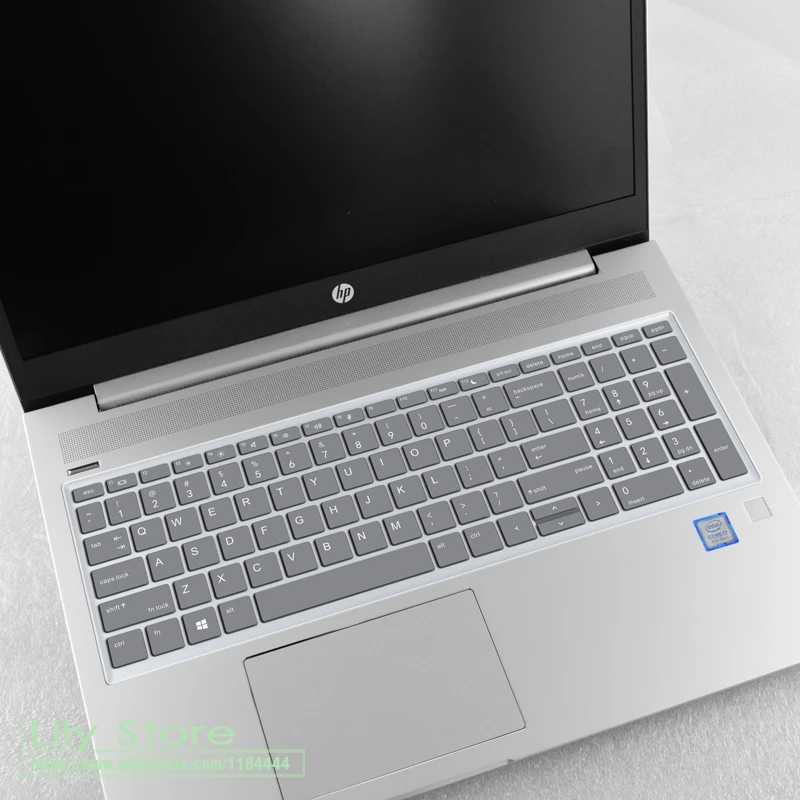 Для 15," hp probook 450 G5 G6 probook 850 G5 15 дюймов игровой ноутбук клавиатура кожаный чехол - Цвет: Clear