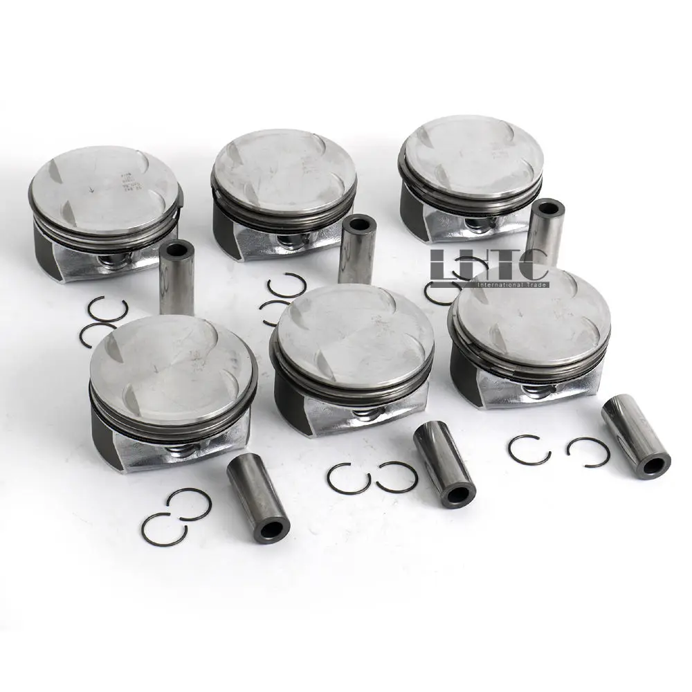 Поршень и кольцо 6x 92 9 мм 22 для Mercedes Benz CLK350 CLS350 C350 E350 GL450 3.5L V6 4.7L V8 M272 M273|Поршни кольца
