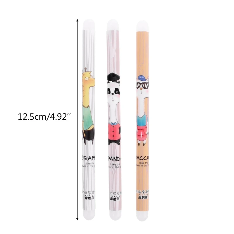 

Creative Cartoon Animal Silicon Double Head Friction Eraser For Erasable Gel Pen Drop Shipping Support