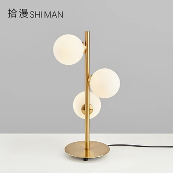 Online Bean Schreibtisch Lampe Mode Haushalts Einfache Leichte Schlafzimmer Studio Wohnzimmer Hotel Dekoration Nordic Individuelle Licht