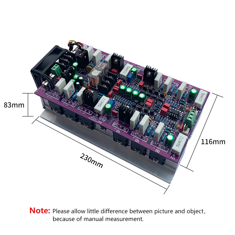 AIYIMA HiFi усилитель WY2963/WK5688 2,0 класс AB стерео усилитель мощности аудио Плата AMP 600 Вт+ 600 Вт домашний звуковой кинотеатр DIY