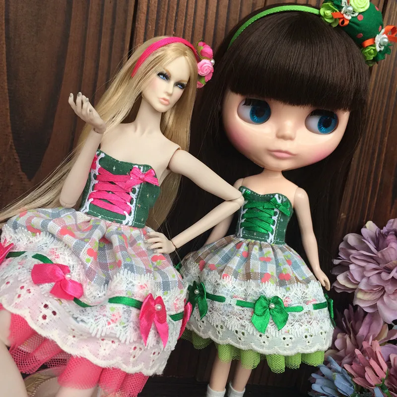 Мода 1/6 Кукла Одежда для Blyth Azone Momoko licca bjd куклы аксессуары Игрушки для девочек игровой дом