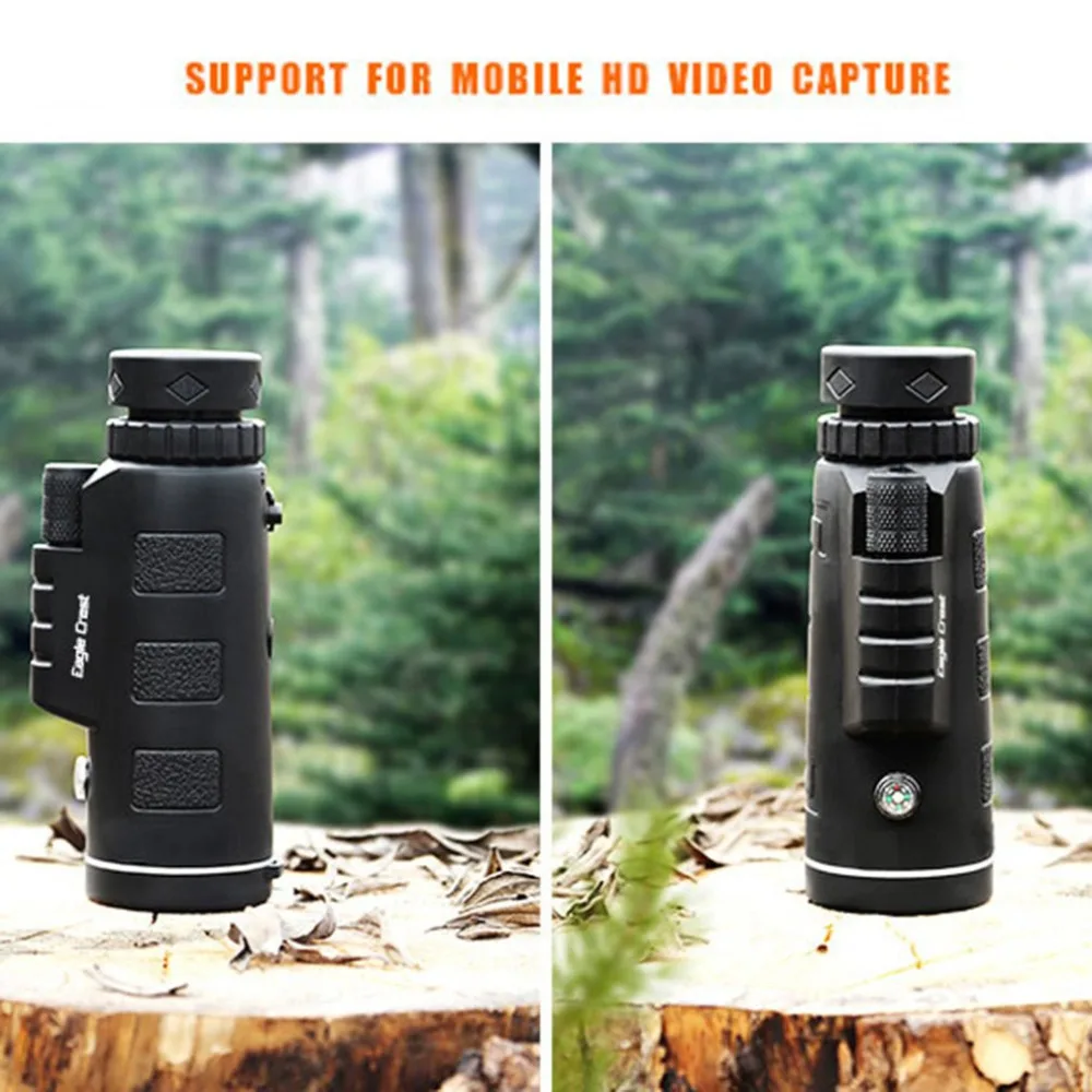 

35*50 Monocular Telescope Low-light-level Night Vision Zoom Scope Mobile Phone Camera Photography Accessories Concert Supplies