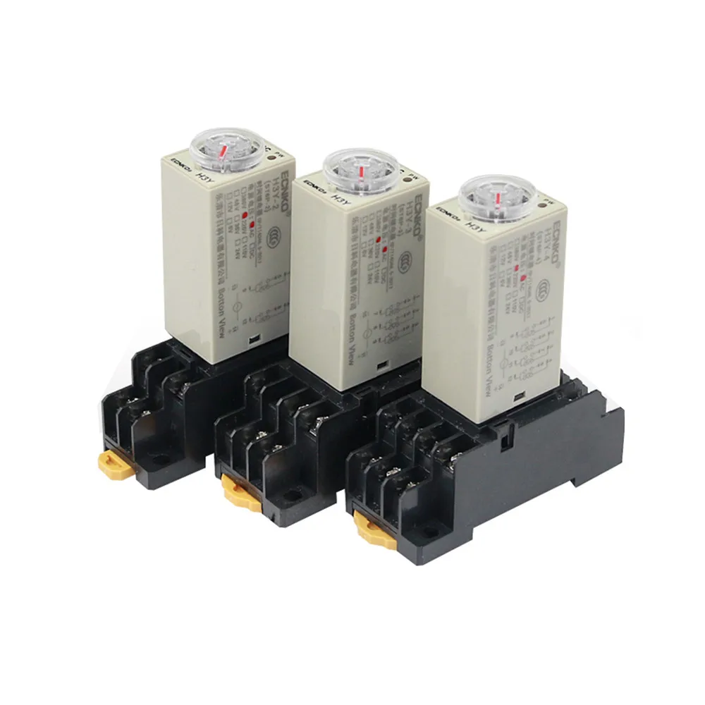 

Weimall Wholesale High Quality Power On Delay Time Relay Silver Contact DC24V 12V AC220V