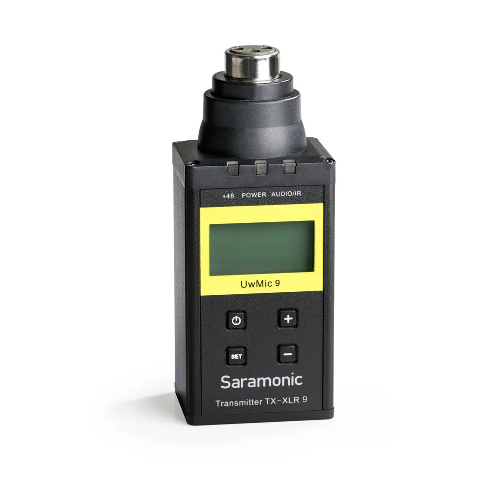 Saramonic UwMic9 96-канальный UHF Беспроводной петличный микрофон Системы для DSLR видеокамеры Saramonic Беспроводной ручной микрофон