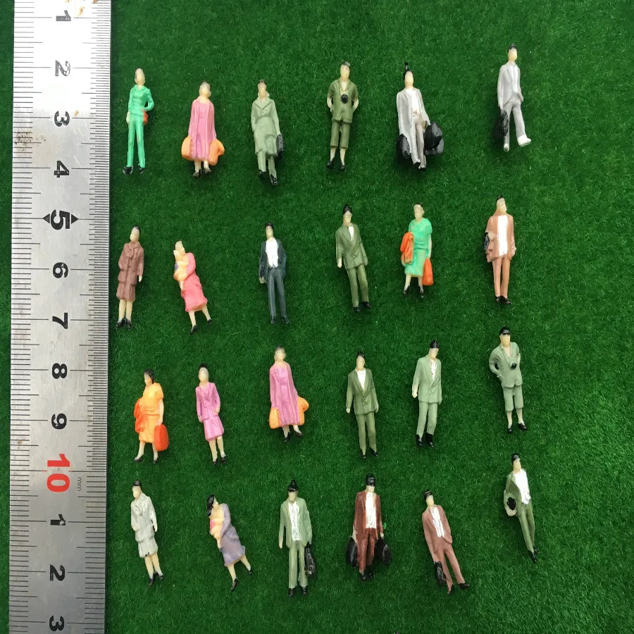 architecture 75scale model figure ho train layout (9)