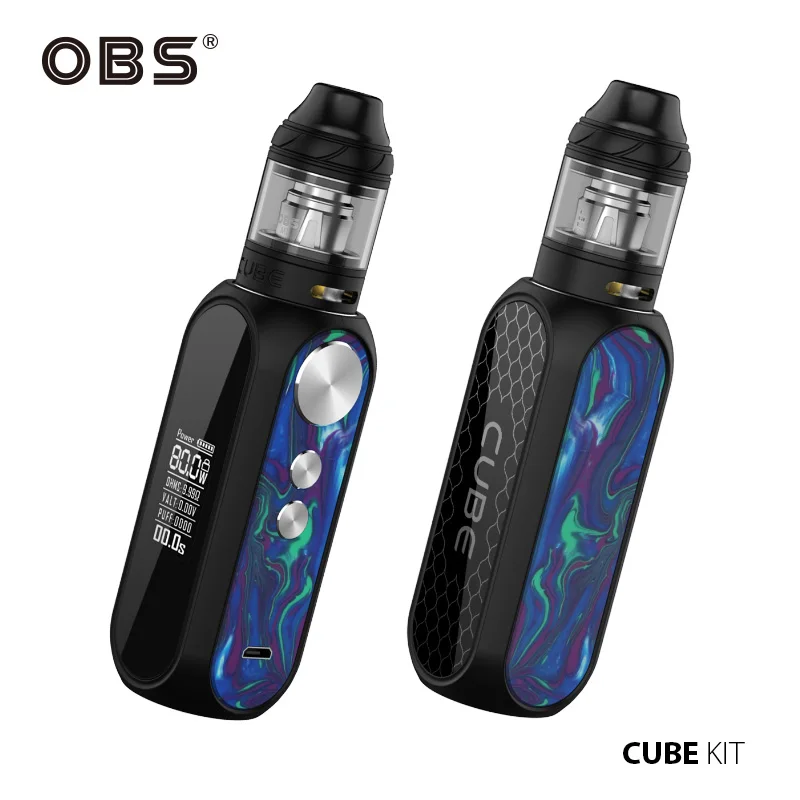 2019 оригинальный комплект OBS CubeKit с сеточным баком 3000 мАч 80 Вт максимальный выход и