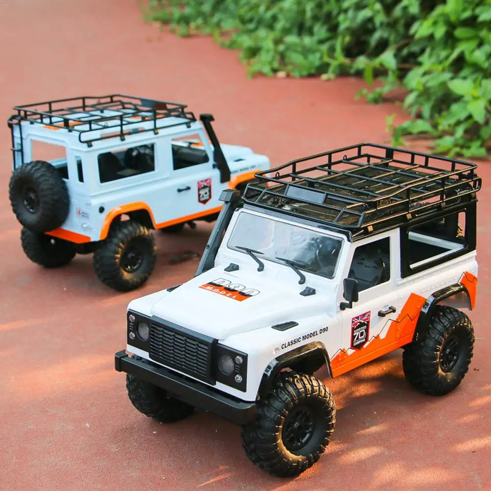 

1:12 2.4G 4WD Remote Control Car 2 Battery MN-99 For D90 Land Rover Anniversary Edition Off-Road Trucks Toys For Children