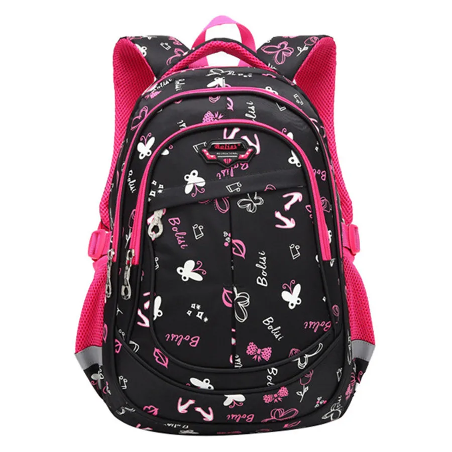 preço Escola crianças Sacos Para Meninas Novas Floral Mulheres Impressão Backpack Crianças Saco de Livro do Estudante Da Escola Mochilas Satchel mochila