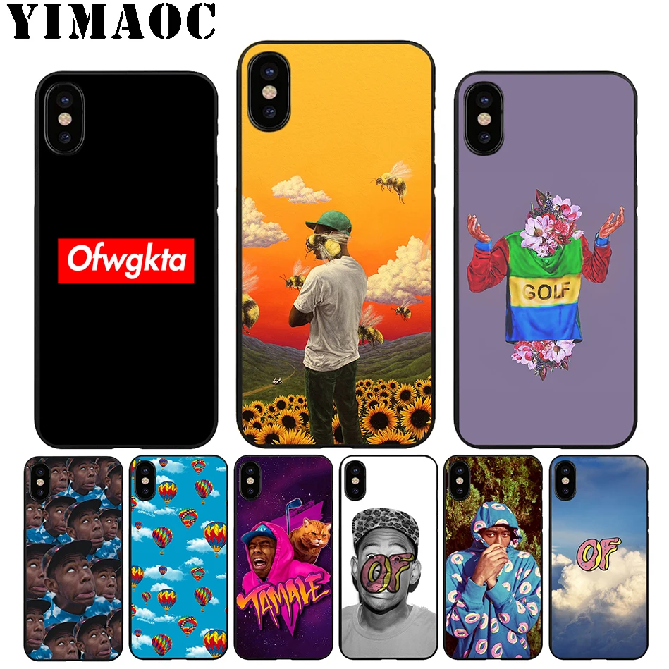 

YIMAOC A45 Odd Future Tyler the Creator Soft Silicone Case for iPhone 11 Pro Xr Xs Max X or 10 8 7 6 6S Plus 5 5S SE