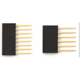 

40PCS x 8-Pin + 40x 6-Pin Stackable Female Shield Header Tall Stacking Kit & Special long line needle mother seat For