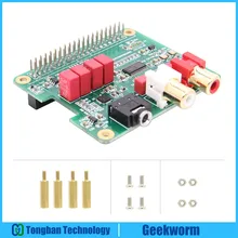 Raspberry Pi DAC Плата расширения PCM5122 HIFI аудио модуль совместимый w/Raspberry Pi 3 Model B+(Plus), 3B, 2B, B