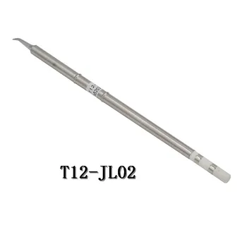 

1PC T12-JL02 Soldering Rework Station Iron Tips for HAKKO T12 Handle LED Vibration Switch Temperature Controller FX951 FX-952