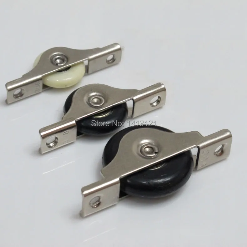 

wardrobe furniture caster Positioning pulley sheave nylon pulley closet drawer filing cabinets pulley sliding door Bottom wheel