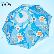 YADA Children Cartoon Dog & Dora Dream Umbrella Full-automatic Long-handle Boys Girls Kids Parasols Anti UV Rain Umbrellas YS168 viking dora a dream for mh4 front