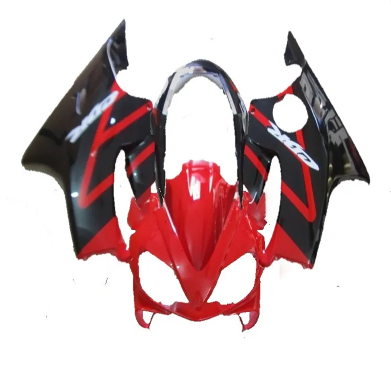 Впрыска ABS Обтекатели для Черный Красный CBR 600 F4i 04 05 06 07 обтекатель CBR600F CBR600F4I 2004 2007