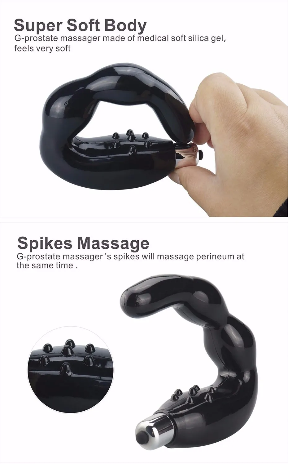 Quality Anal Plug Sex Toys for Men Butt Plug Anal Dildo Anal Vibrator Erotic Toys Prostate Massage for Gay [Sale]19 5