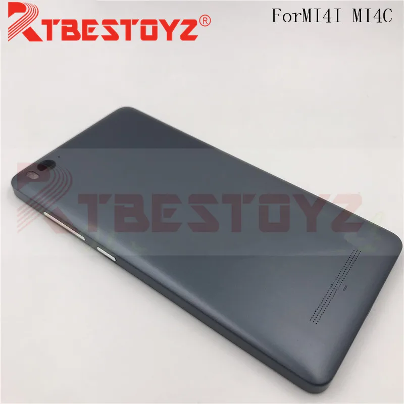 

Replacement Battery Back Cover For Xiaomi MI4I MI4C Hard Glass Surface protective phone case for xiaomi MI4I MI4C