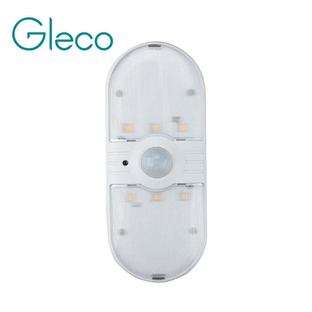 

Battery Operated Auto Sensing LED Wall Light 6LEDs 2835 for Wardrobe Cupboard Kitchen Cabinet Magnet LED Sensor Night Light