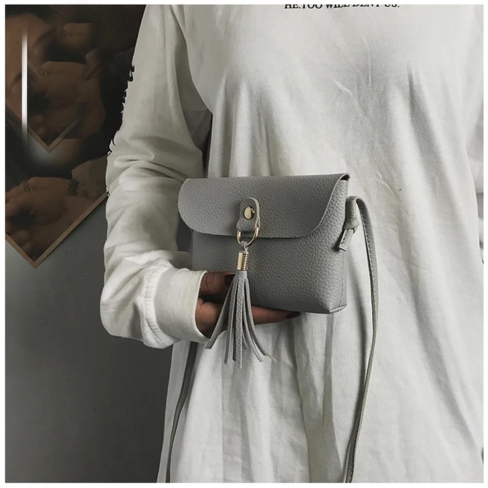 

Women Four Set Fashion Handbag Shoulder Bag Four Pieces Tote Bag Crossbody Wallt