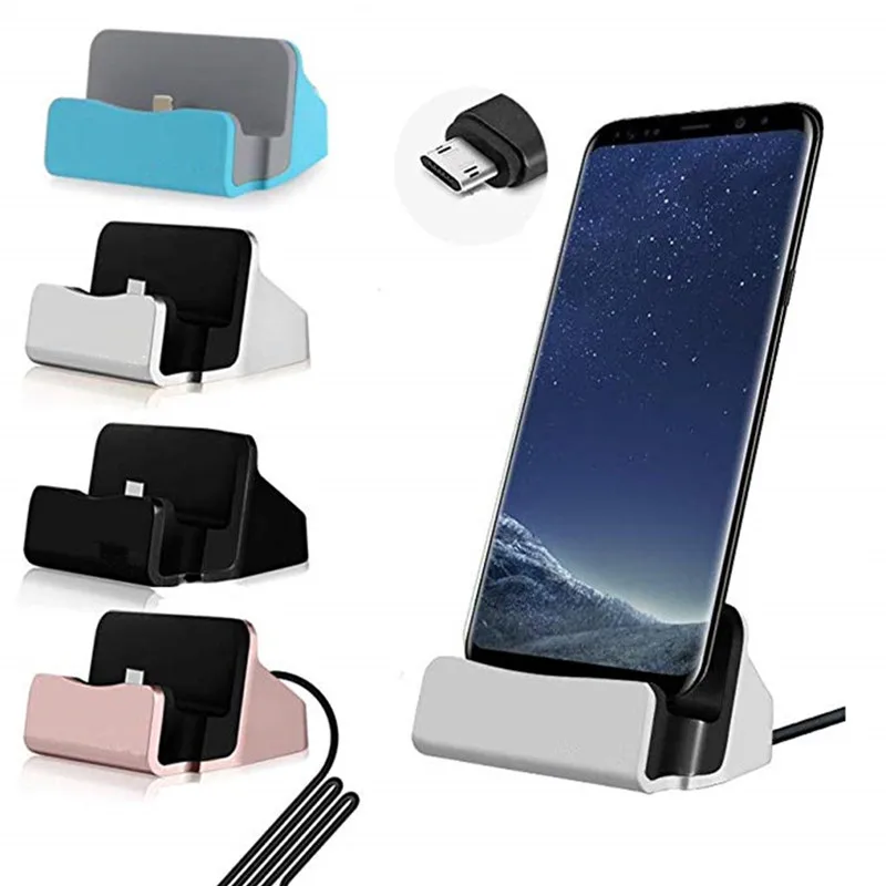 Micro USB зарядная док-станция настольный адаптер для Elephone A2 A4 Pro/A5 Lite/Soldier/P8 C1 Max H1 A8 P8
