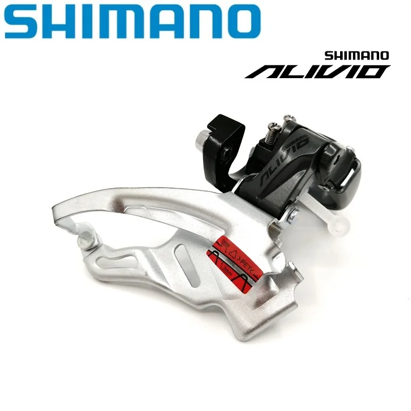 Shimano Altus FD-M370 9//27 Speed MTB Bike Front Derailleur Top Swing Dual Pull