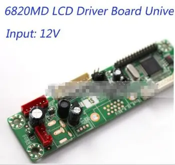 

2pcs x Universal LCD Monitor Driver Board 12V Input Built-in 23 Programs Support 10-42'' LVDS Screen MT6820-MD Free Shipping