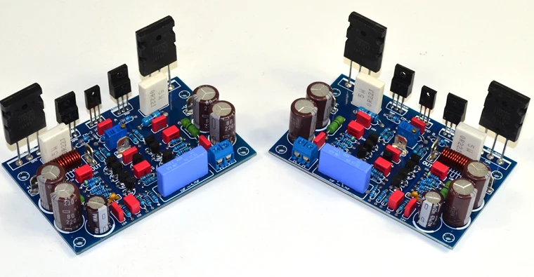 CM 2 полноразмерный симметричный дизайн Плата усилителя HiFi fever ttaeas TTC5200 120 Вт +