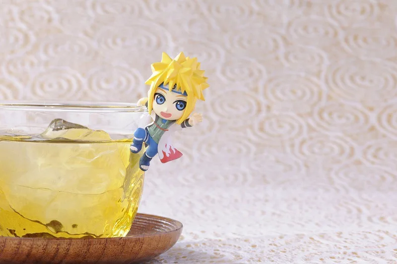 

Naruto Shippuden Tea Cup Decorations 8pcs/set Naruto Sasuke Kakashi Sakura Minato Uchiha itachi Mini Figures Toys 6cm
