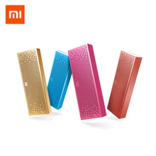 Оригинал Сяо Mi Bluetooth Динамик Mi Кро-SD AUX-в громкой связи вызова стерео Портативный Bluetooth 4.0 Алюминий рамки Динамик