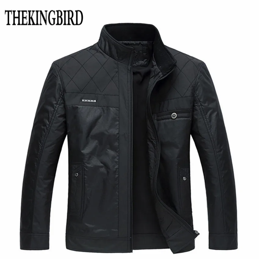 Winter Men Black Jacket Big Size Men Clothing Autumn Thin /Thick Padded