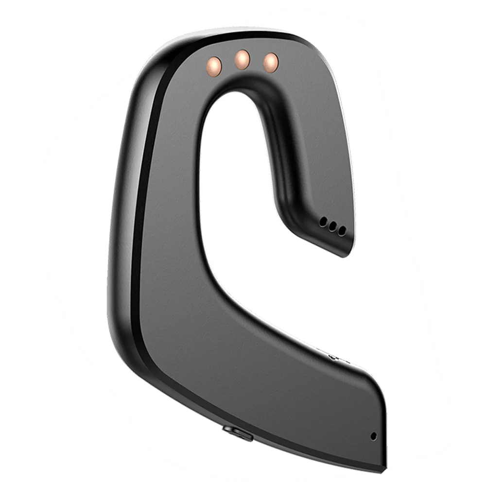 New Ear Hook Wireless Bluetooth Headset Negative Ion Sport Gym Business Wireless Bluetooth Headset with Mic