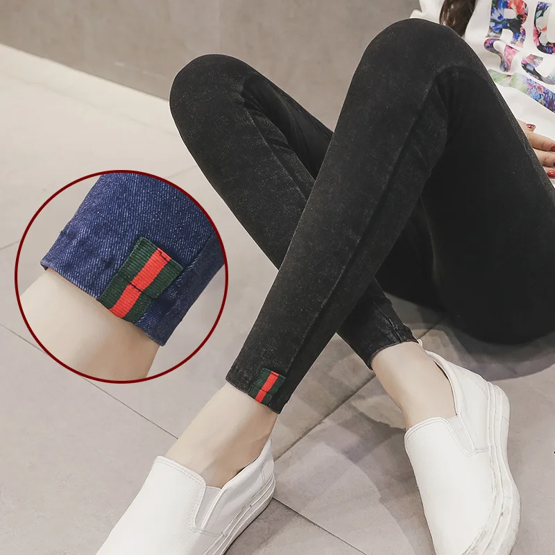 Autumn Stretch Skinny Maternity Pants Plus Size High Waist Belly Pencil Trousers Clothes for Pregnant Women Pregnancy Legging Autumn Stretch Skinny Maternity Pants Plus Size High Waist Belly Pencil Trousers Clothes for Pregnant Women Pregnancy Legging