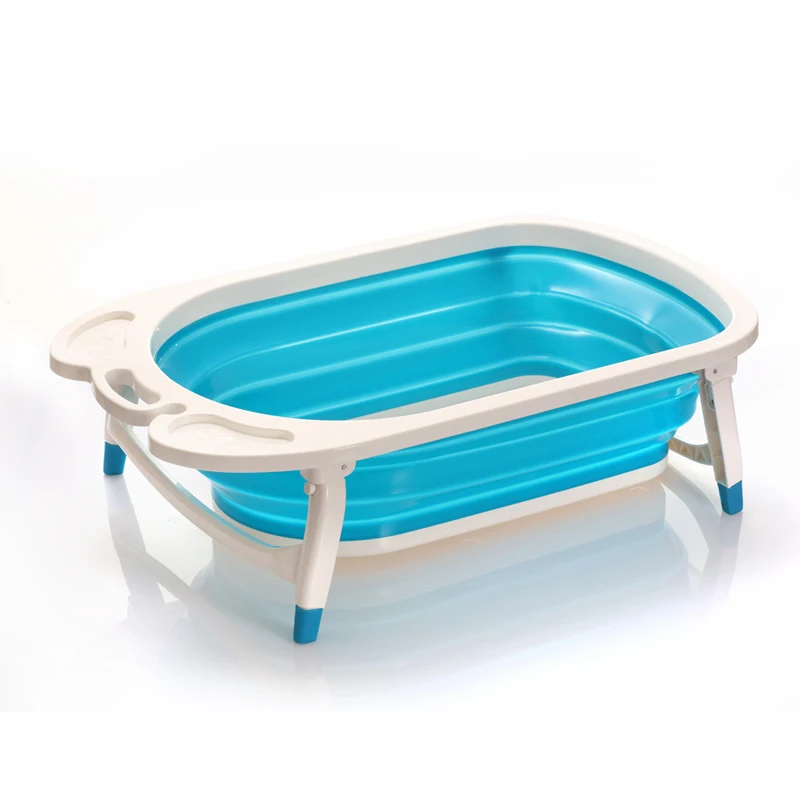 New style foldable baby bathtub/cheap folding baby bath tub